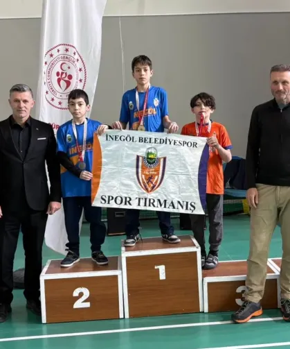 İnegöl Belediyespor spor tırmanışta rakipsiz