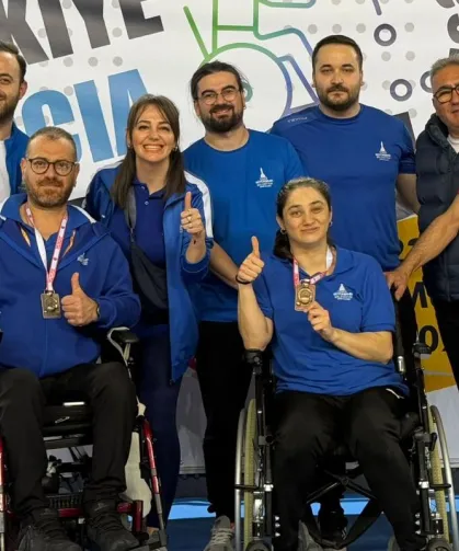 İzmir'in boccia takımı, bronz madalya ile döndü