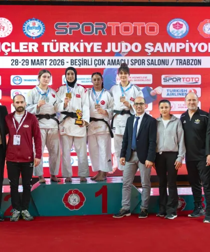 Judonun kalbi Trabzon'da attı