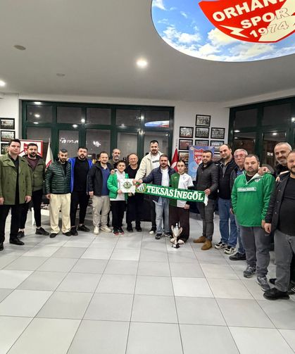 İnegöl’de Gurur Veren Ziyaret: Avrupa Şampiyonu Zeynep Sönmez Ödüllendirildi