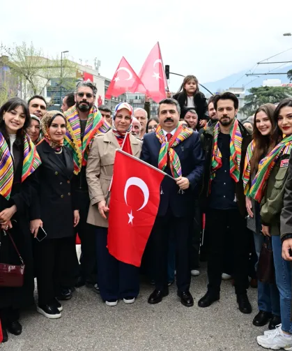 Kuruluş Orhan'ın oyuncuları Bursa'da