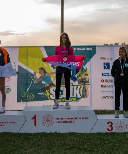 Triatlon Türkiye Şampiyonası'nda Bursa Osmangazi başarısı