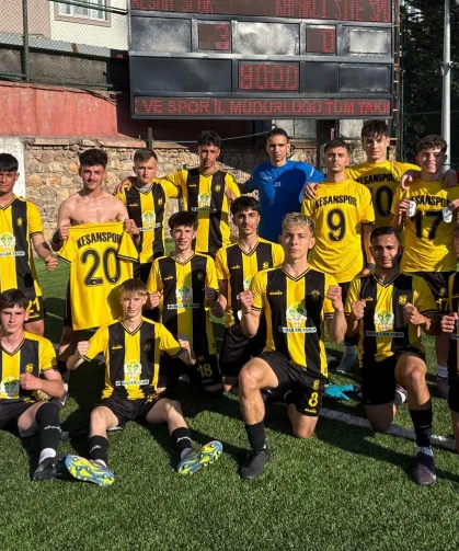 Keşanspor U18 finalde Akhisar 1922 ile oynayacak