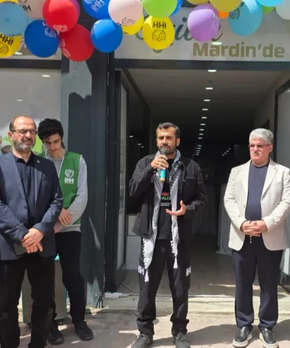 Mardin İHH'nin yeni yerine dualı açılış!