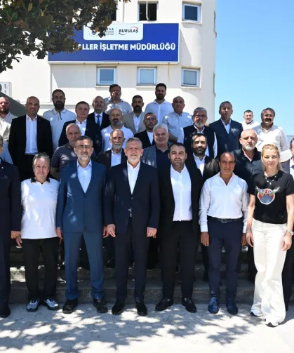 BTSO Başkanı Burkay'dan Terminalde önemli buluşma