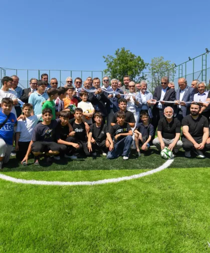 Bursa Osmangazi'den Çukurca'ya modern spor tesisi