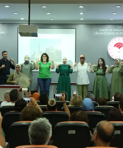 Bursa'da Tarım ve Orman Müdürlüğü personeli işaret dili öğrendi