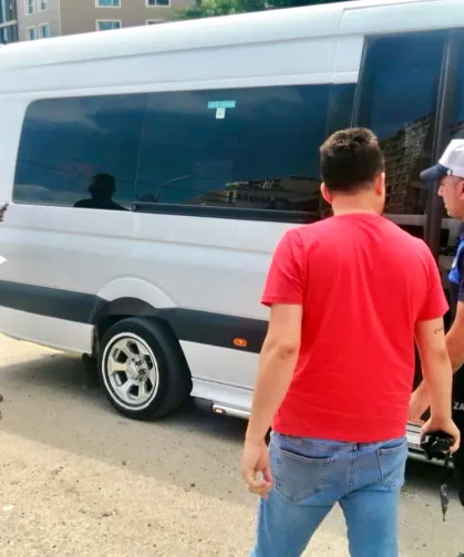 Filmli dolmuşlara ceza yağdı
