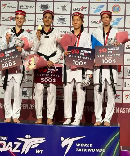 Hatice Kübra İlgün Kazakistan'dan iki madalya ile döndü