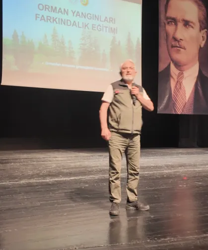 Orman yangınlarının önlenmesi amacıyla Bursa'da 'öğretmen eğitimi' sürüyor