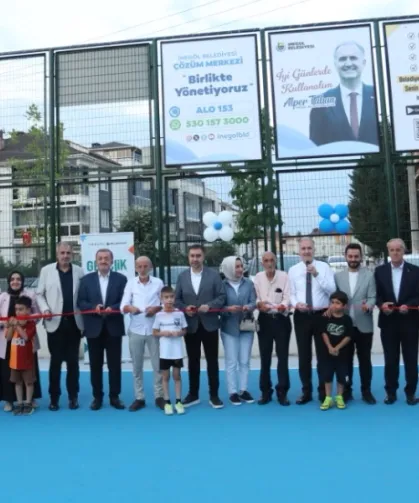 İnegöl'de Süleymaniye'ye yeni semt sahası