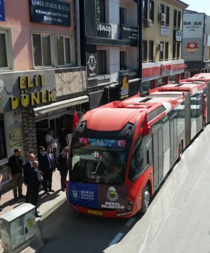 Bursa İnegöl'e metrobüs geliyor!