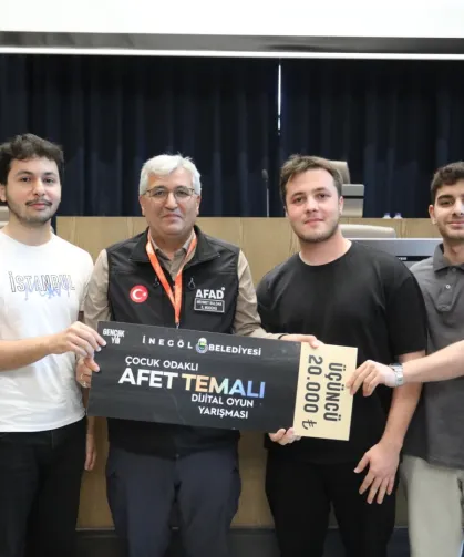 İnegöl'ün afet oyunları erişime açıldı