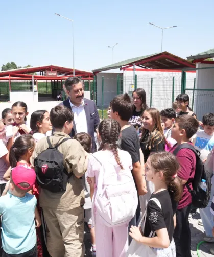 Bursa'da Yenişehir Hayvan Bakımevi ve Doğal Yaşam Alanı çocuklara kapılarını açtı