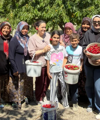 DAĞDER'den Bursalı kiraz üreticilerine destek