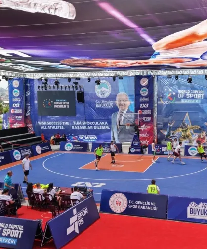 FIBA 3x3 Lite Quest 2026 Kayseri'de başladı