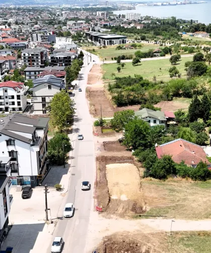 Selahattin Eyyubi Caddesi'nde 2. etapta sona doğru