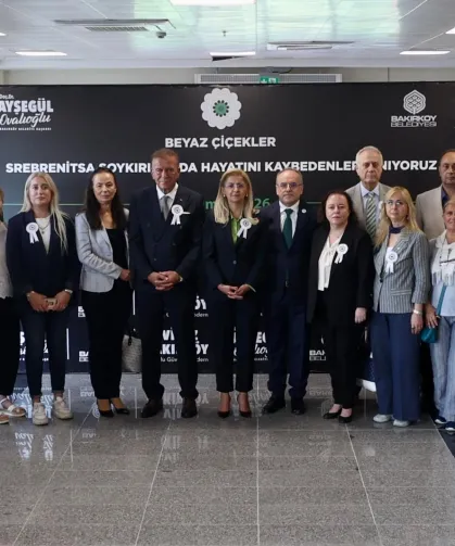 Srebrenitsa Soykırımı'nda katledilenler Bakırköy'de unutulmadı