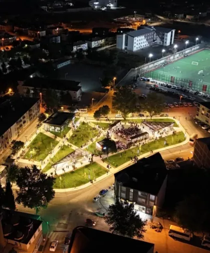 Alanyurt Meydanı coşkulu törenle hizmete açıldı