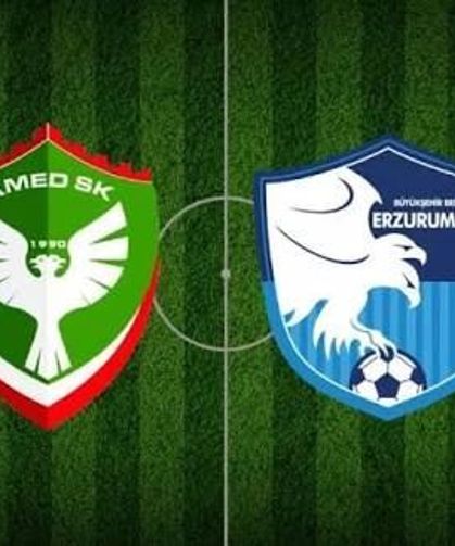 Amedspor evinde galibiyet ile başladı! Amedspor Erzurumspor maç özetini izle