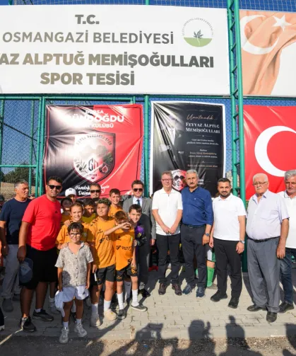 Bursa Osmangazi'den anlamlı dostluk turnuvası