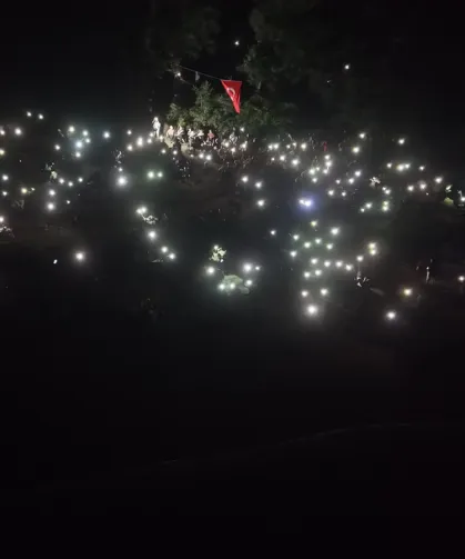 Bursa Yenişehir'de binlerce kişi gözlerini gökyüzüne çevirdi