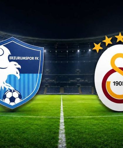 Erzurumspor FK Galatasaray maçı hangi kanalda saat kaçta