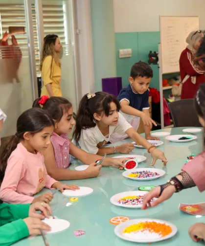 Filistinli çocuklar Konya'da moral buldu