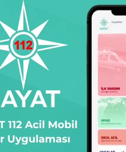 HAYAT 112 Acil 800 bin indirmeyi aştı