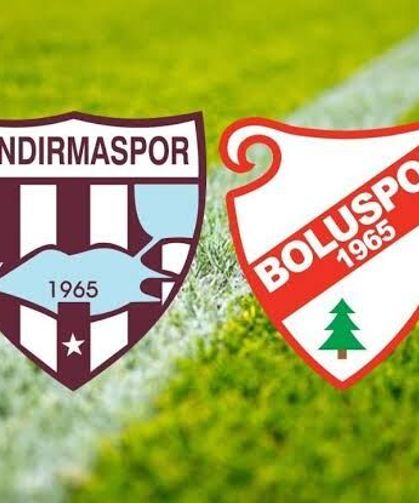 Bandırmaspor Boluspor maçı hangi kanalda saat kaçta