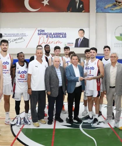 Başkan Erkan Aydın'dan basketbola tam destek