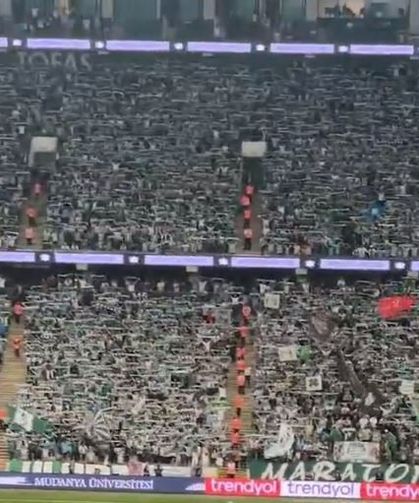 Bursaspor Erokspor maçını kaç kişi izledi