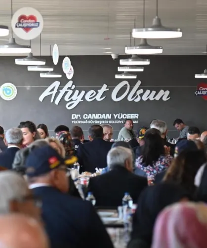Büyükşehir'den gazilere vefa sofrası