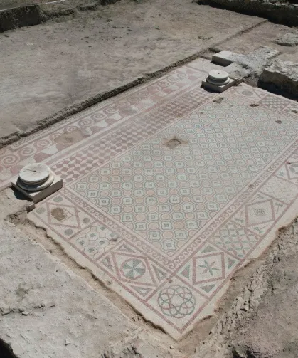 Pompeiopolis'te 105 metrekarelik mozaik bulundu