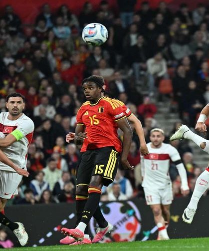 A Milliler Belçika deplasmanda 1-0 mağlup