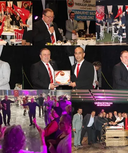 Bursalı emekliler Cumhuriyeti böyle kutladı
