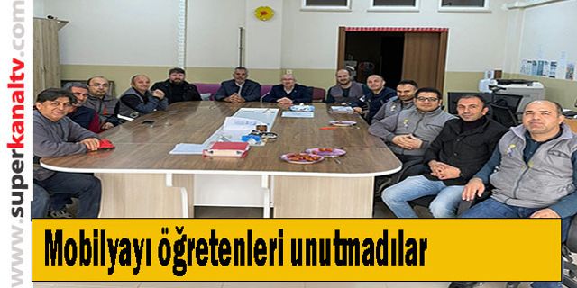 Mobilyayı öğretenleri unutmadılar