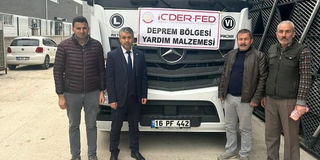 İnegöl’den deprem bölgesine yardımlar sürüyor