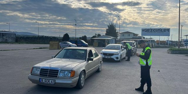 Bursa'da Jandarmadan huzur ve güven uygulaması