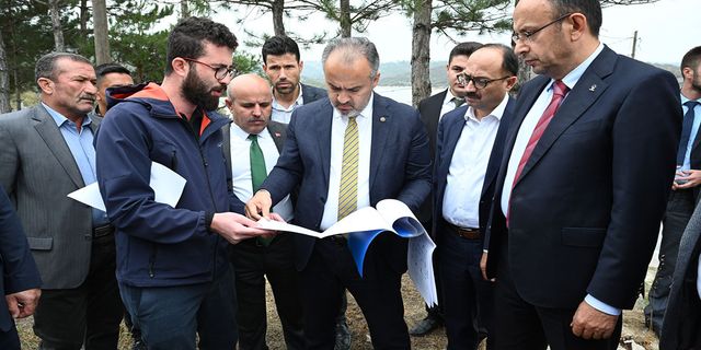 Büyükorhan’a göl manzaralı sosyal tesis
