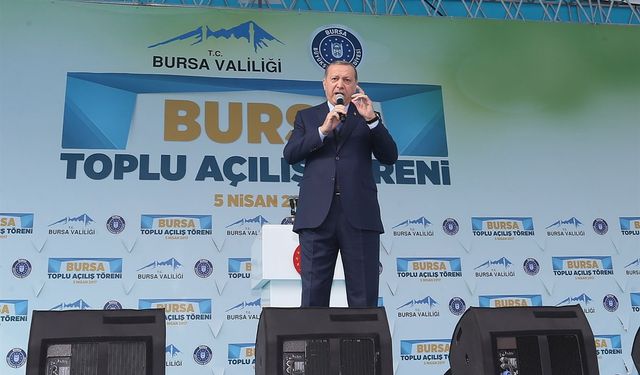 Cumhurbaşkanı Erdoğan bugün Bursa'dan seslenecek