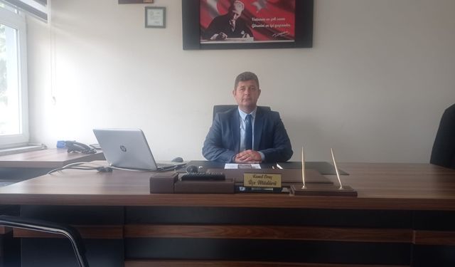 İnegöl İlçe Tarım Müdürü Kamil Oruç, görevin başladı
