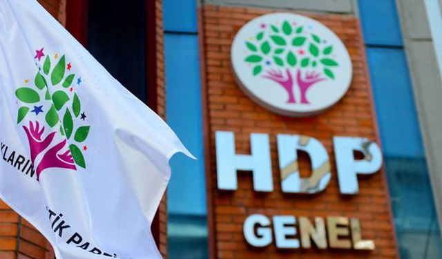 HDP'nin hazine yardımı hesabına tedbiren konulan bloke kararı kaldırıldı