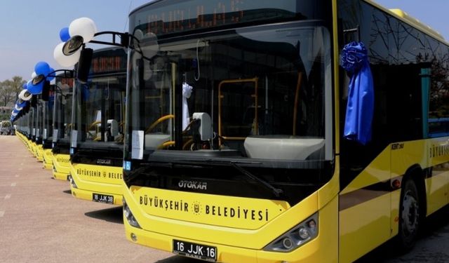 Bursa'da bayramın birinci günü ulaşım ücretsiz olacak!