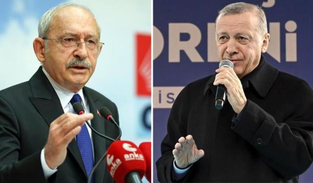 2. tur seçimlerine yönelik martta yapılan 13 anketin ortalaması alındı! Kılıçdaroğlu ile Erdoğan arasında 5.7 puan fark