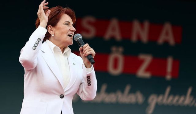 Akşener: Çalmayacağız, çaldırmayacağız, kul hakkına el uzatmayacağız