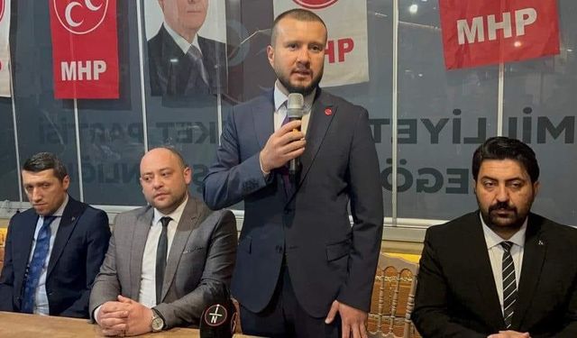 MHP ilçe başkanı Uğur Bayram'dan seçim açıklaması