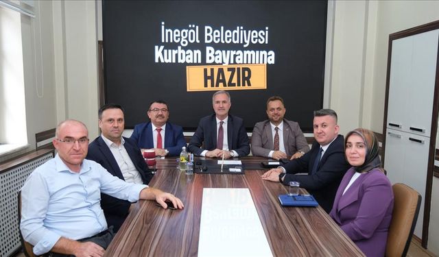 İnegöl kurban bayramına hazır