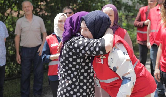 Türk Kızılay İnegöl Şubesi Bosna Hersek'te