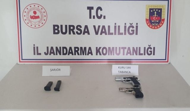 Bursa'da jandarma magandalara göz açtırmadı